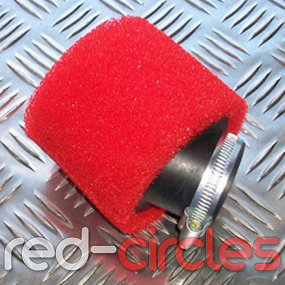 Filtro aria angled rosso 42mm - aria,