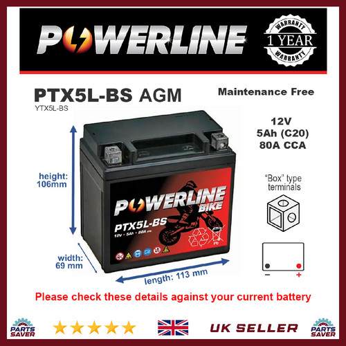 Ptx5l sostituisce ytx5l bs - ptx5l-bs, ytx5l-bs