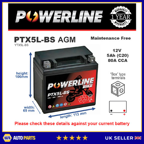 Ptx5l sostituisce ytx5l - ptx5l-bs,