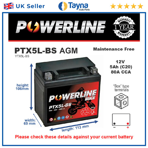 Ptx5l sostituisce ytx5l bs - sostituisce, ytx5l-bs